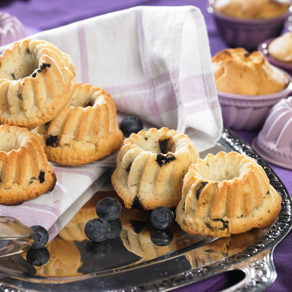 RBV Birkmann Mini Gugelhupf Springform - Karbonstahl Backform 18,5x26,7cm